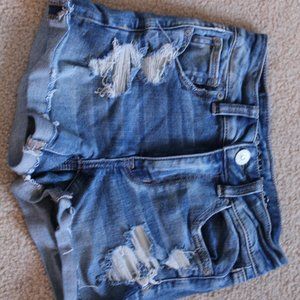 Juniors american eagle ripped shorts